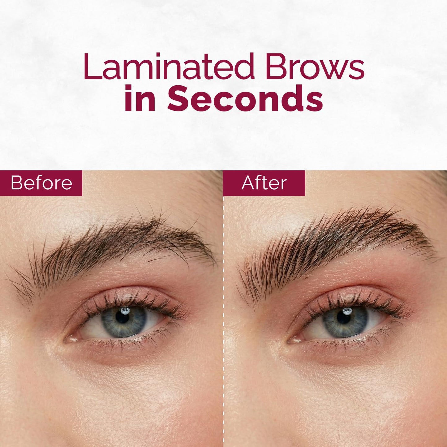 Brow Lift Wax - Clear Brow Wax for Instant Lamination & All-Day Hold | Flake-Free, 0.406 fl oz (12 mL)