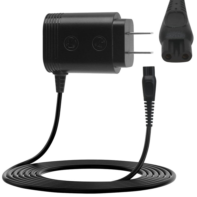 Charger Cord Fits for Philips Norelco HQ8505, Razor Shaver Charger for Series 3000 5000 9000 2000 2300 7000 Mg7750 Mg7790 8500x Trimmer Select Models, Wall Charge Power Transformer Replacement, 15V