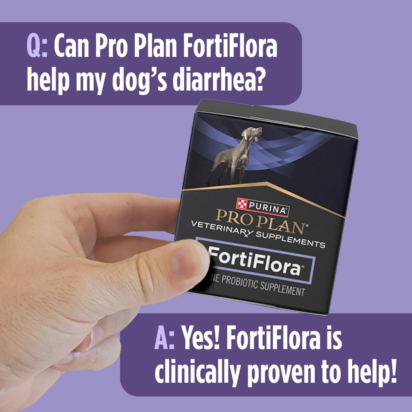 Purina Pro Plan Dog Probiotic Supplement - FortiFlora Canine Nutritional Support | 30 Count Boxes