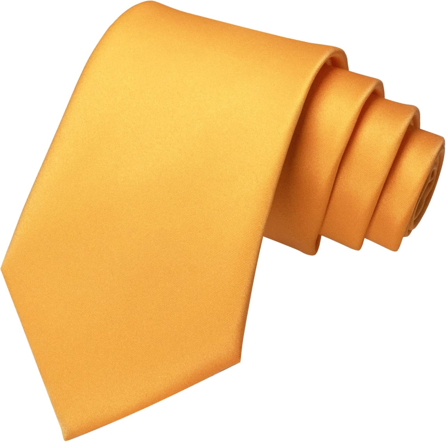 Solid Color Tie for Men - Business & Wedding Necktie | Elegant Design