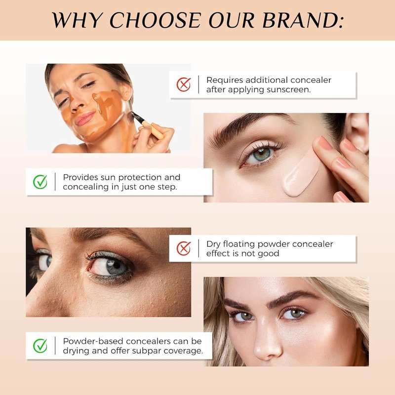Foundation 4 in 1 - Medium Spectrum SPF 50+ | Anti-Aging, Hydrating, Color Changing Liquid Makeup (30ml)