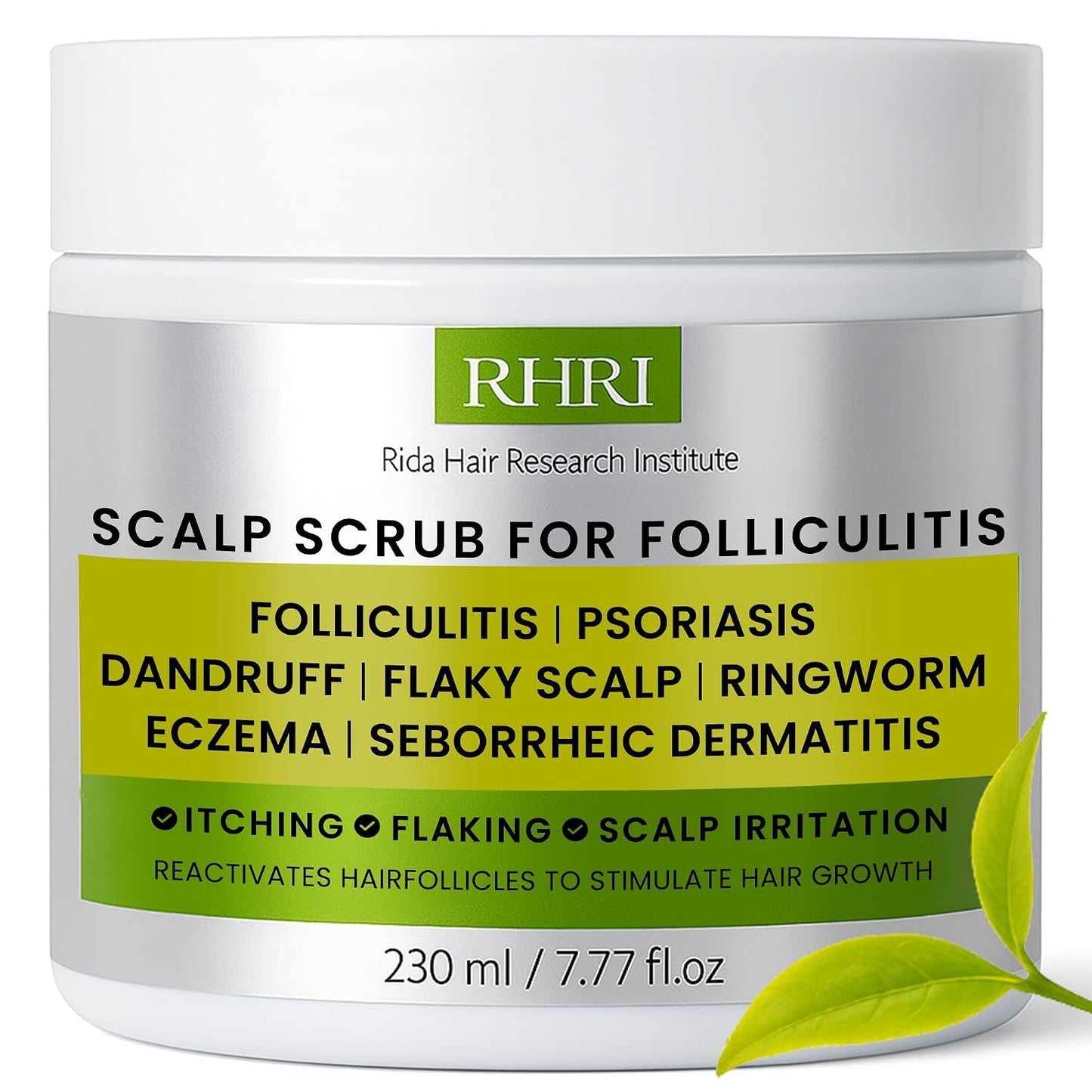 Folliculitis Shampoo - Antifungal Treatment for Seborrheic Dermatitis & Scalp Psoriasis | Soothes Itchy, Dry Scalp