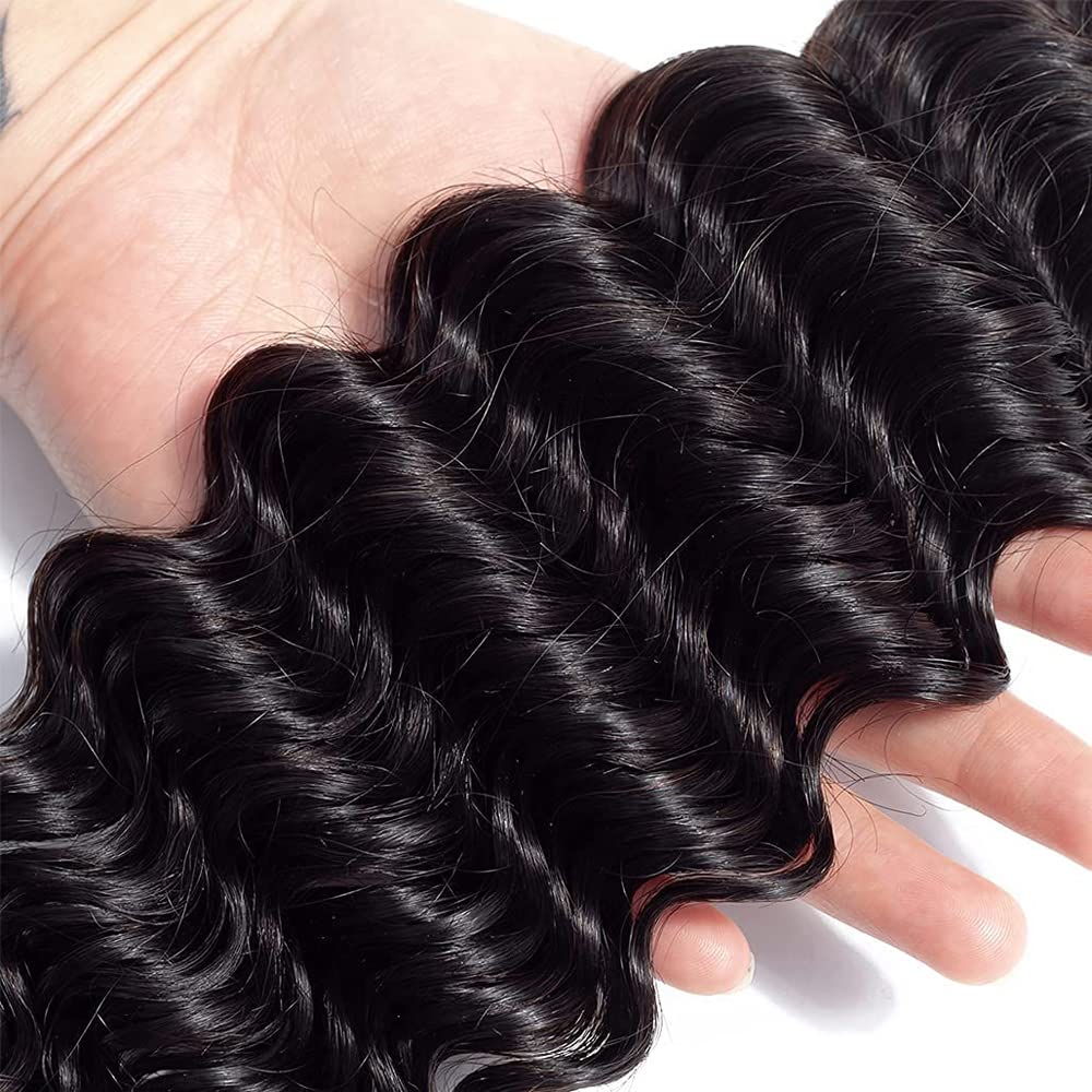 Auokmar 613 Blonde Human Hair Bundles Honey Blonde Body Wave 1 Bundle Double Weft Peruvian 8A Virgin Remy Hair Extensions 217g