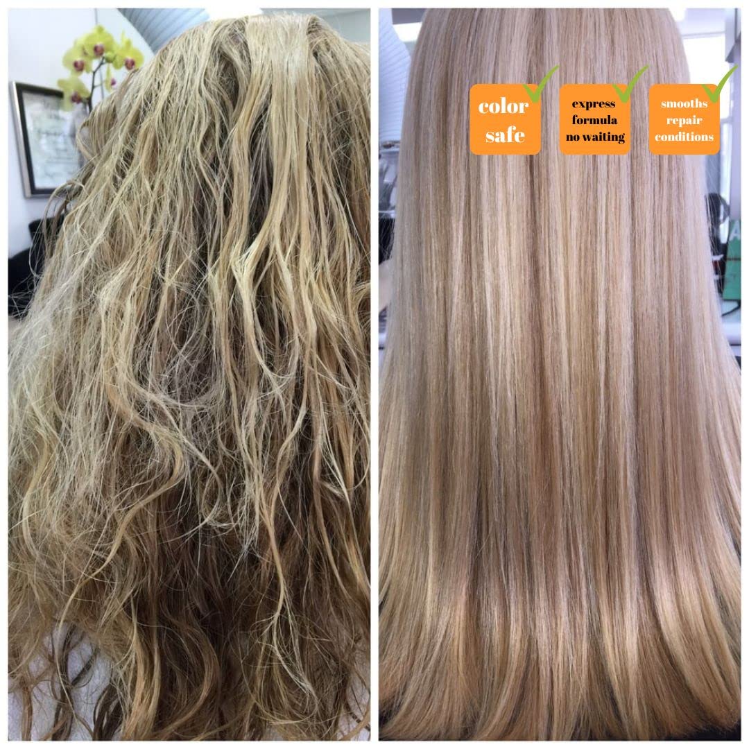 Clarifying Shampoo with Brazilian Keratin Treatment & Intensive Hair Mask Kit | 120ml (4fl. oz)