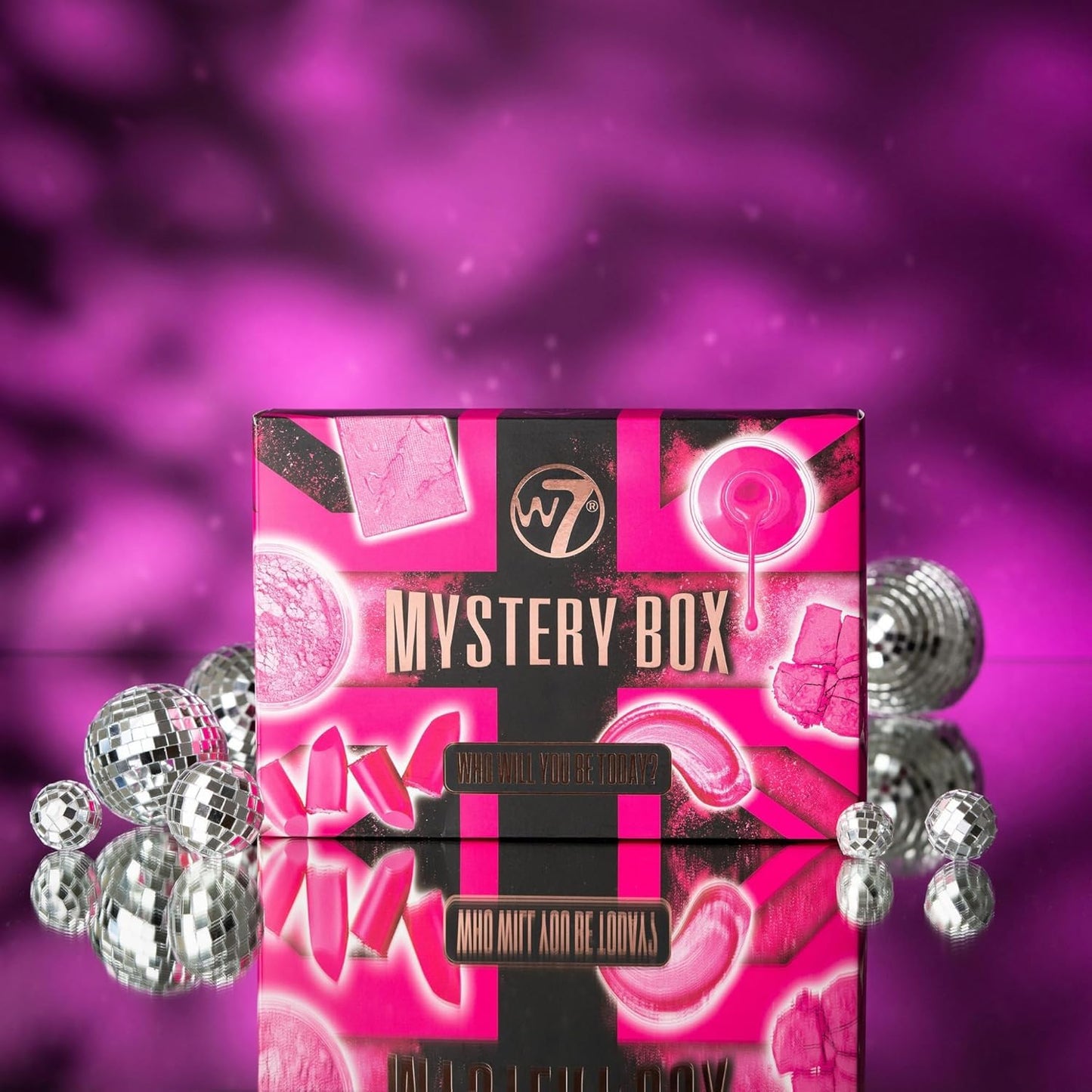 W7 Makeup Set Box - Assorted Gift Box of W7 Makeup & Cosmetics Worth $50
