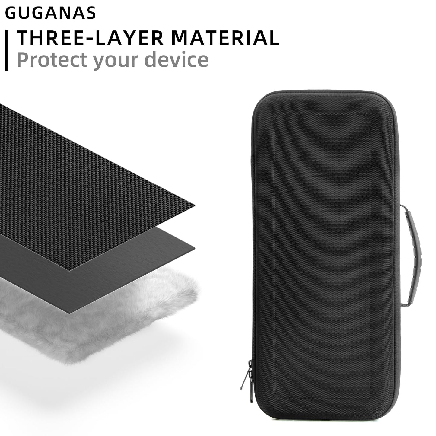 Guganas Hard travel Case Compatible with Dyson Airstrait Straightener, Carrying storage Bag for Airstrait HT01.