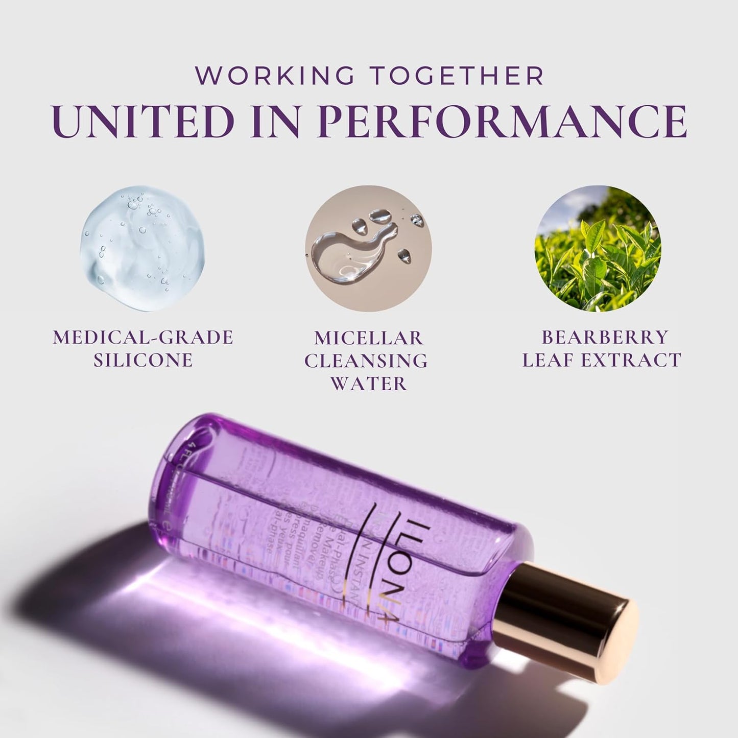 ILONA Eye Makeup Remover - Melts Waterproof Mascara & Liner | Gentle Oil-Free Formula for Sensitive Eyes | 4.0 oz