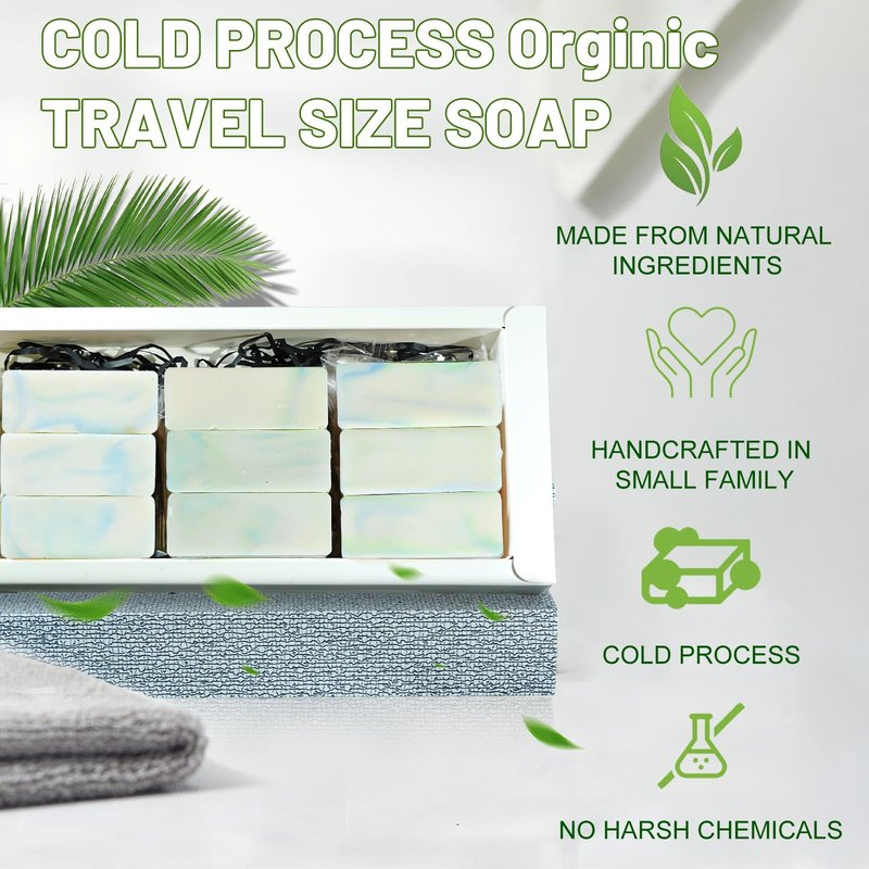 MR.A 3PCS Beef Tallow Soap Bar, All Natural Grass Fed Tallow Soap Unscented, Moisturizing Face & Body Wash, Handcrafted Bath Soap for Adults, Kids