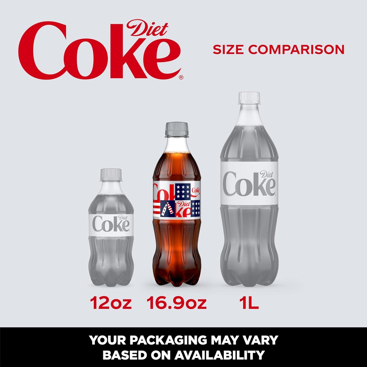 Diet Coke - Refreshing Diet Soda, 16.9 Fl Oz Bottles | 6 Pack of Cola Soft Drinks