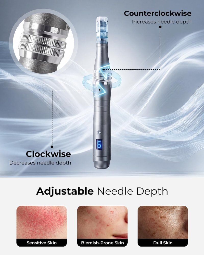 Dr Pen M8 Microneedling Pen - At-Home Skin Rejuvenation Tool for Men & Women
