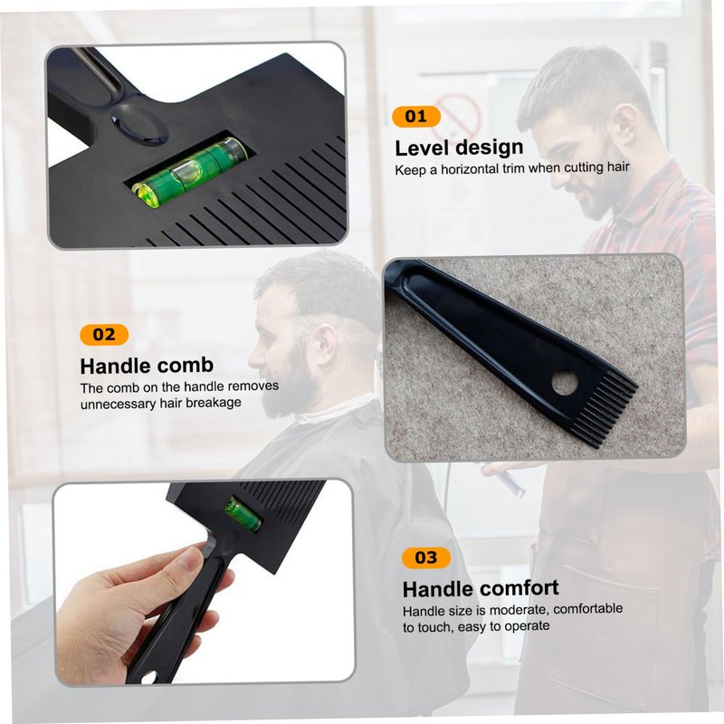 Fade Comb for Hair Cutting - Professional Barber Tool for Self-Cut & Fade Haircuts | Ergonomic Curved Design for Smooth Gradients & Precision Fading