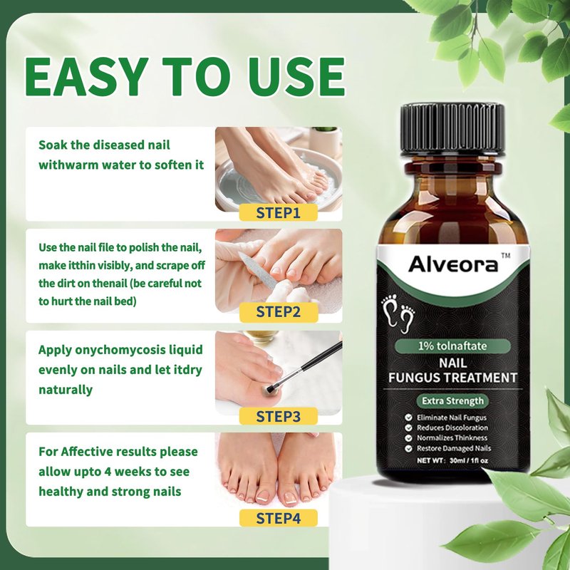 Toenail Fungus Treatment - Extra Strength Fast Acting Repair for Yellow, Thick, Discolored Nails | 1 Fl Oz (30ml)