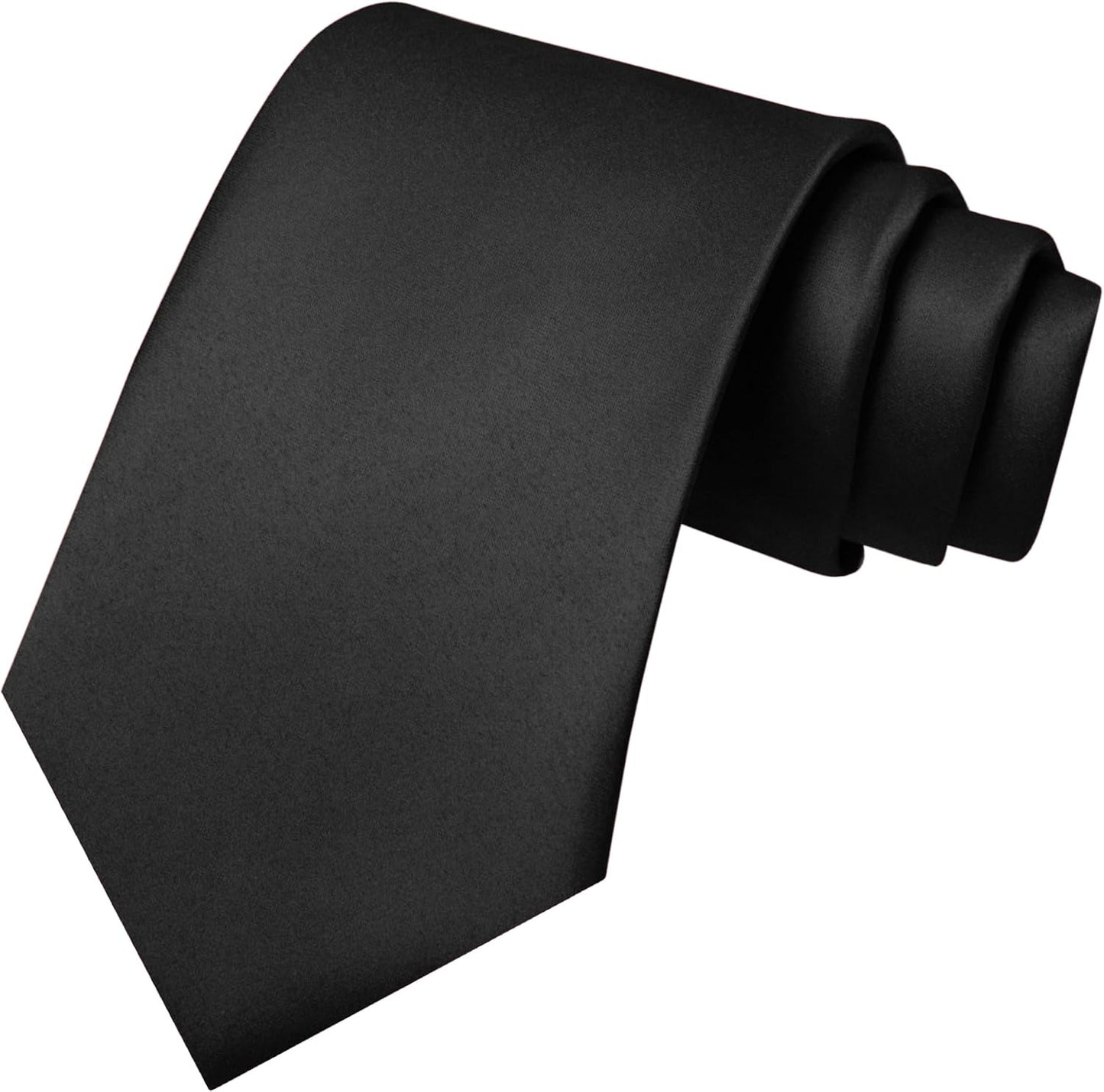 Solid Color Tie for Men - Business & Wedding Necktie | Elegant Design