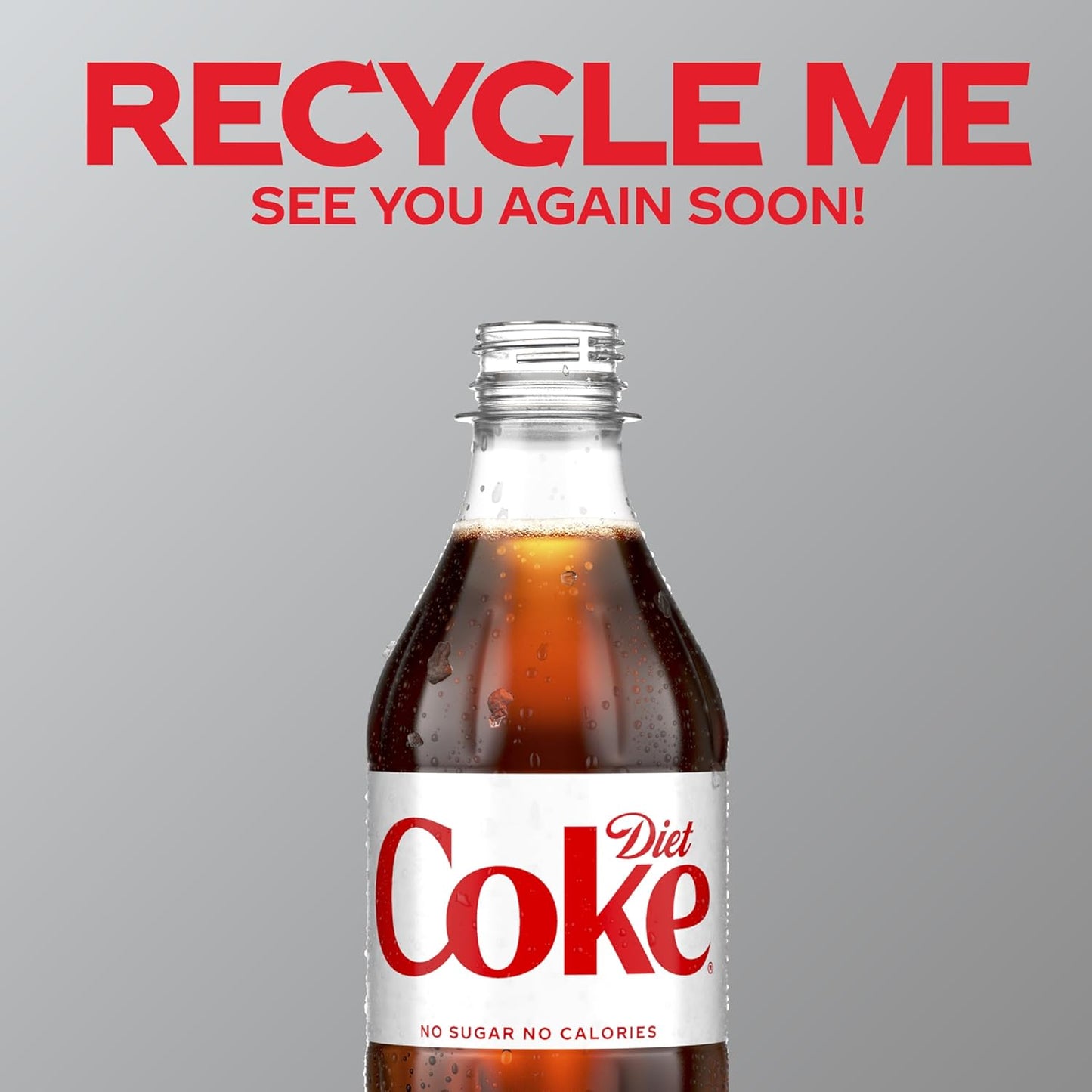 Diet Coke - Refreshing Diet Soda, 16.9 Fl Oz Bottles | 6 Pack of Cola Soft Drinks