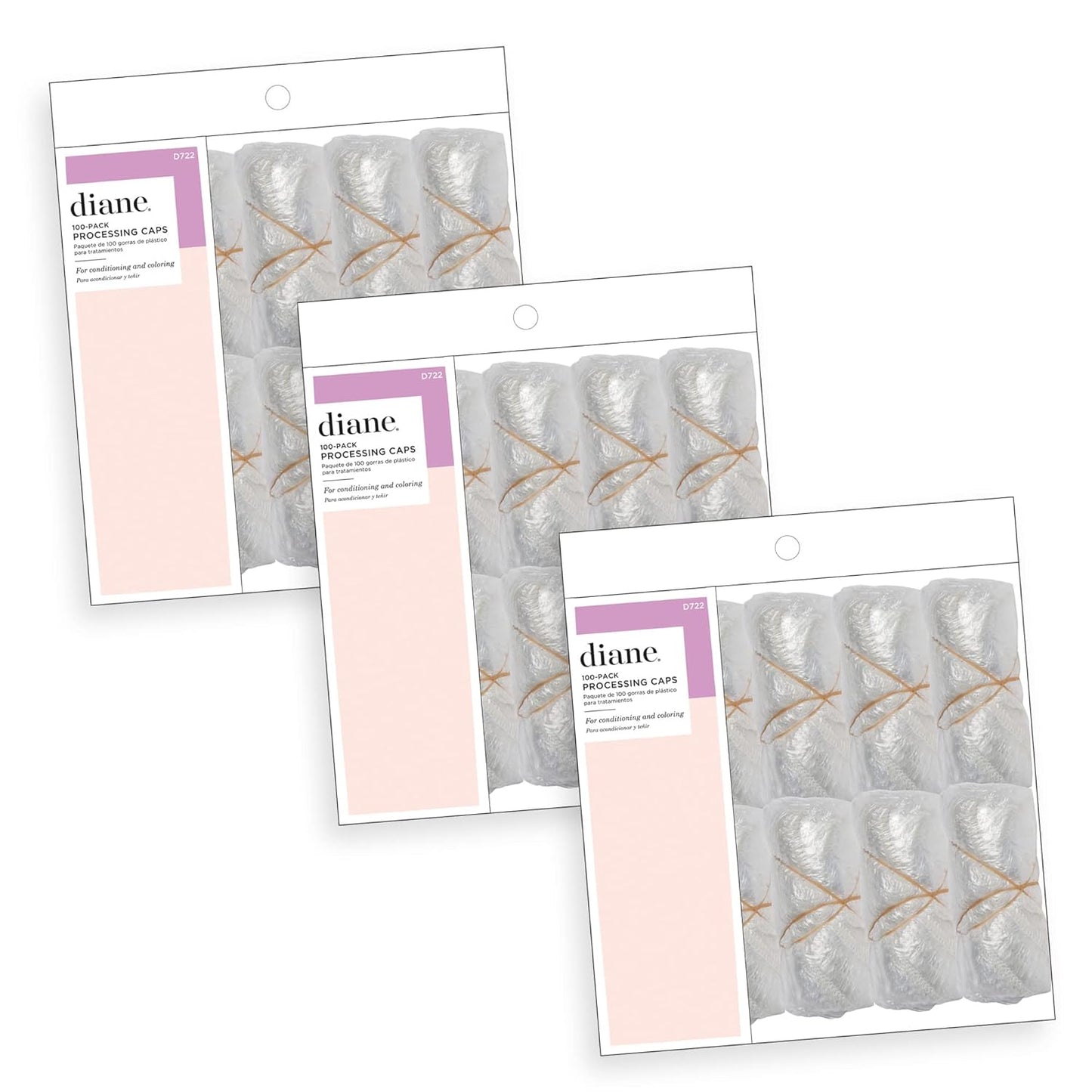 Disposable Clear Processing Hair Caps - Ideal for Salons & DIY Hair Treatments | 100 Count