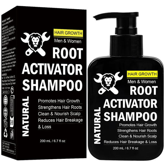 200mL Spartan Repair Shampoo Root Activator shampoo for Men: Hair Growth shampoos for Thinning Hair, Hair Loss & Scalp Health - Natural Regrowth Formula for Men and Women