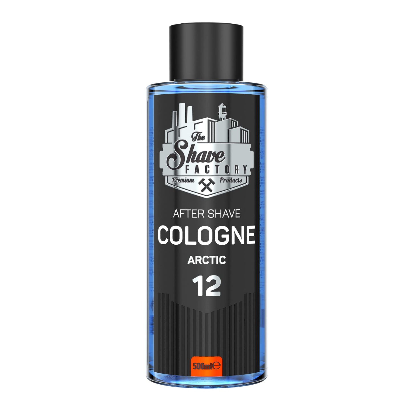 the shave factory After Shave Cologne Series - Cologne for Men, Aftershave for Men, Refreshes and Relieves Face and Skin (12 Arctic)