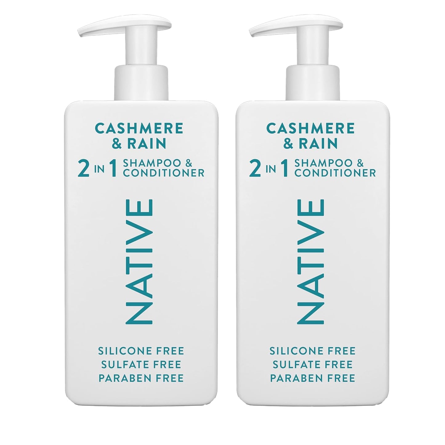 Native Sea Salt & Cedar 2-in-1 Shampoo & Conditioner Set - Moisturizing Formula, 16.5 fl oz