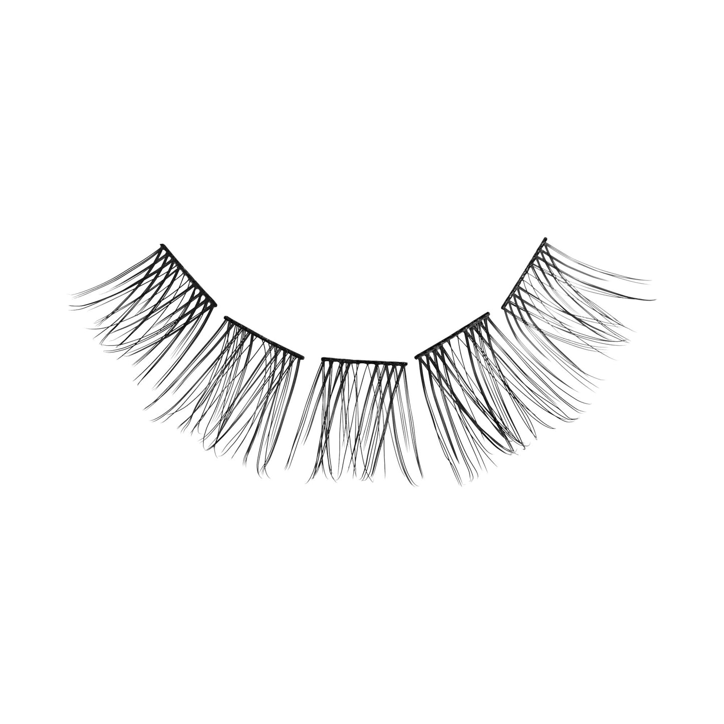 Falscara All-Inclusive Classic Natural Black Lash Clusters Kit, 36 At-Home Lash Extensions with Bond, Seal, Overnighter, Remover & Applicator, 10-14mm Lightweight Microband Wisps, Up to 14 Days Wear