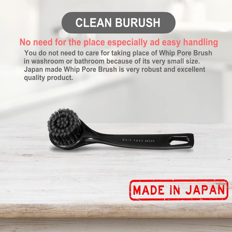 Japanese Soft ''Whip Pore'' Face Cleansing Brush by VESS