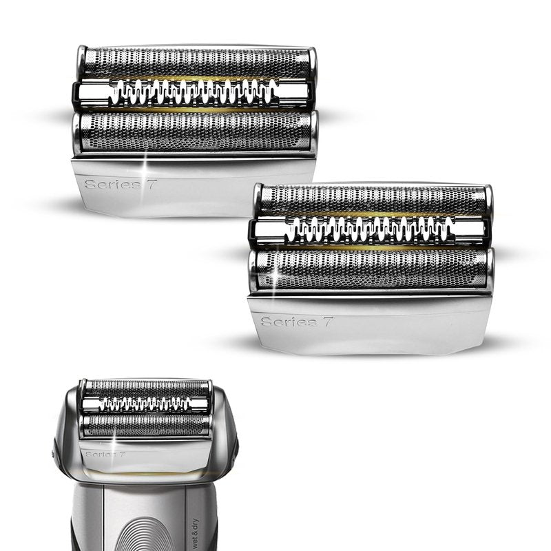 JEVONG 2 Pack Series 7 Replacement Heads for Old Gens S7 Shaver, 70S Foil and Cutters Blade Replacement for 795 790cc 7899cc, 720cc, 720s-4 760 Models...