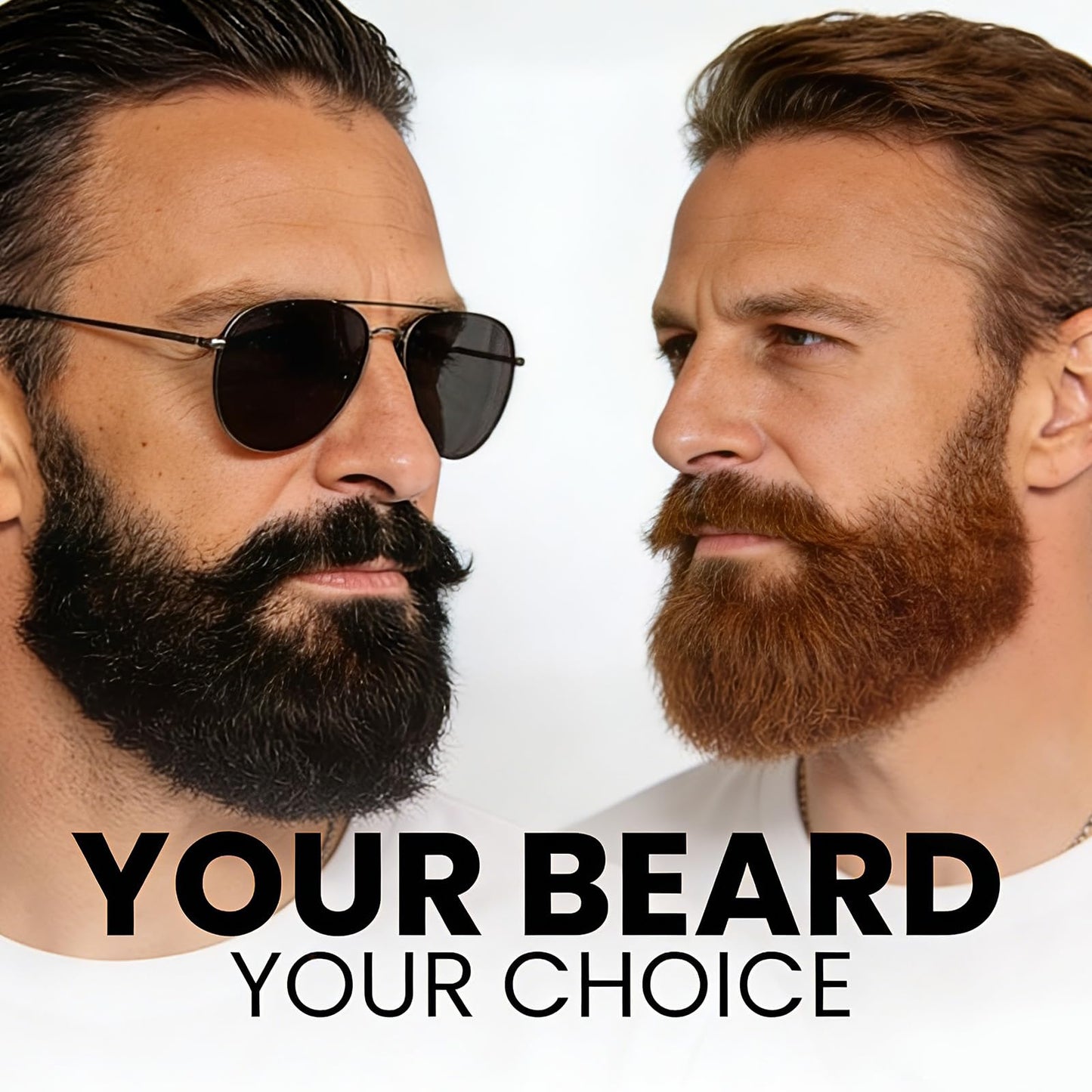 Beard Dye For Men, 10-Minute Instant Gray Coverage, 3 in 1 Brown Mens Beard & Mustache Dye Shampoo with 4-6 Weeks Lasting Color, Nourishing with Argan Oil & Noni Fruit, No-Mess Application 6.76 Fl Oz