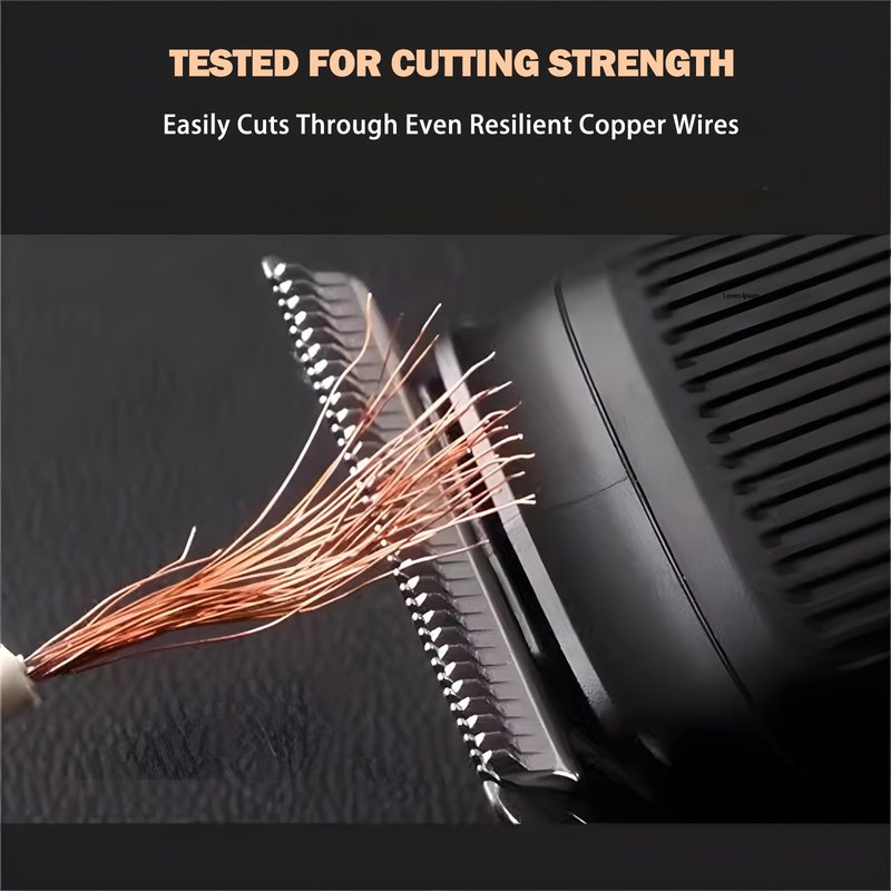 HTC Professional Hair Trimmer, Precision Alloy Steel Blade Hair Clippers, Type-C Fast Charging, 5 Adjustable Settings, Rechargeable