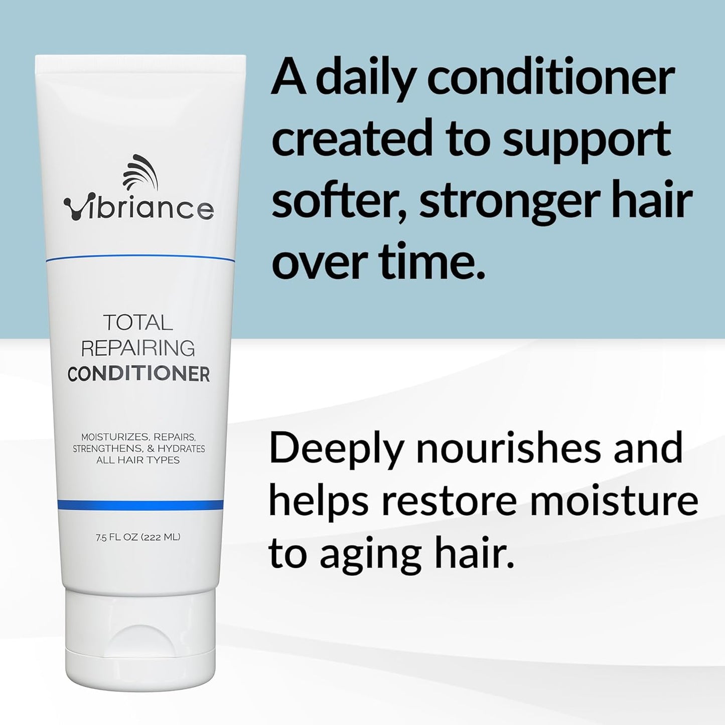 Vibriance Total Repairing Conditioner - Biotin Thickening Formula for Aging Hair | Ideal for Thinning Hair & Dry Scalp
