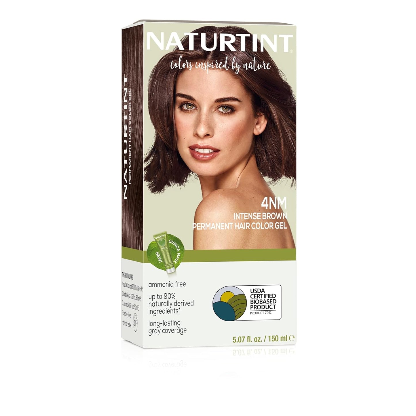 Naturtint 7N Hazelnut Blonde Permanent Hair Color | Ammonia-Free, Vegan, 100% Gray Coverage, Long-Lasting Results