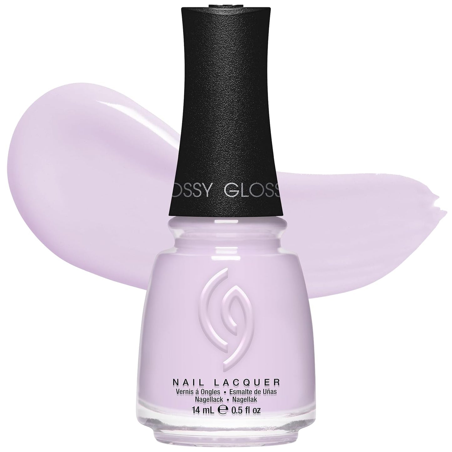 China Glaze Nail Lacquer - Moment in the Sunset Coral Pink Polish | Quick Dry, Chip Resistant, Shimmer Finish, 0.5 fl oz