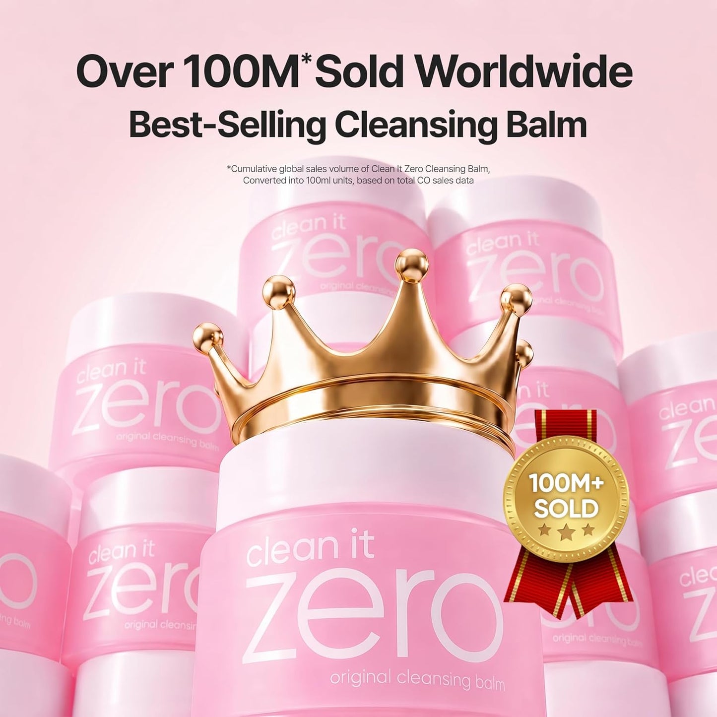 Clean It Zero Original Cleansing Balm - Korean Makeup Remover & Facial Cleanser | Vegan, Acerola Berry & Vitamin C (100ml)