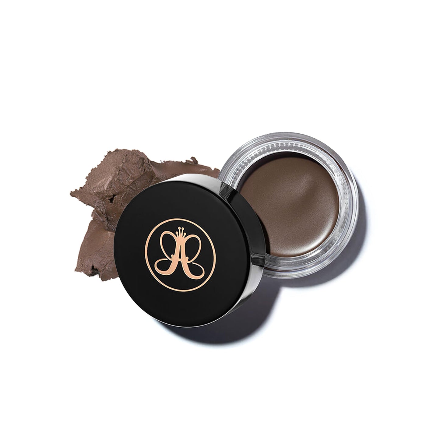 Anastasia Beverly Hills DIPBROW Pomade - Full-Pigment Smudge-Proof Eyebrow Pomade, Long-Wearing Waterproof Formula for Natural Hair Texture - Medium Brown