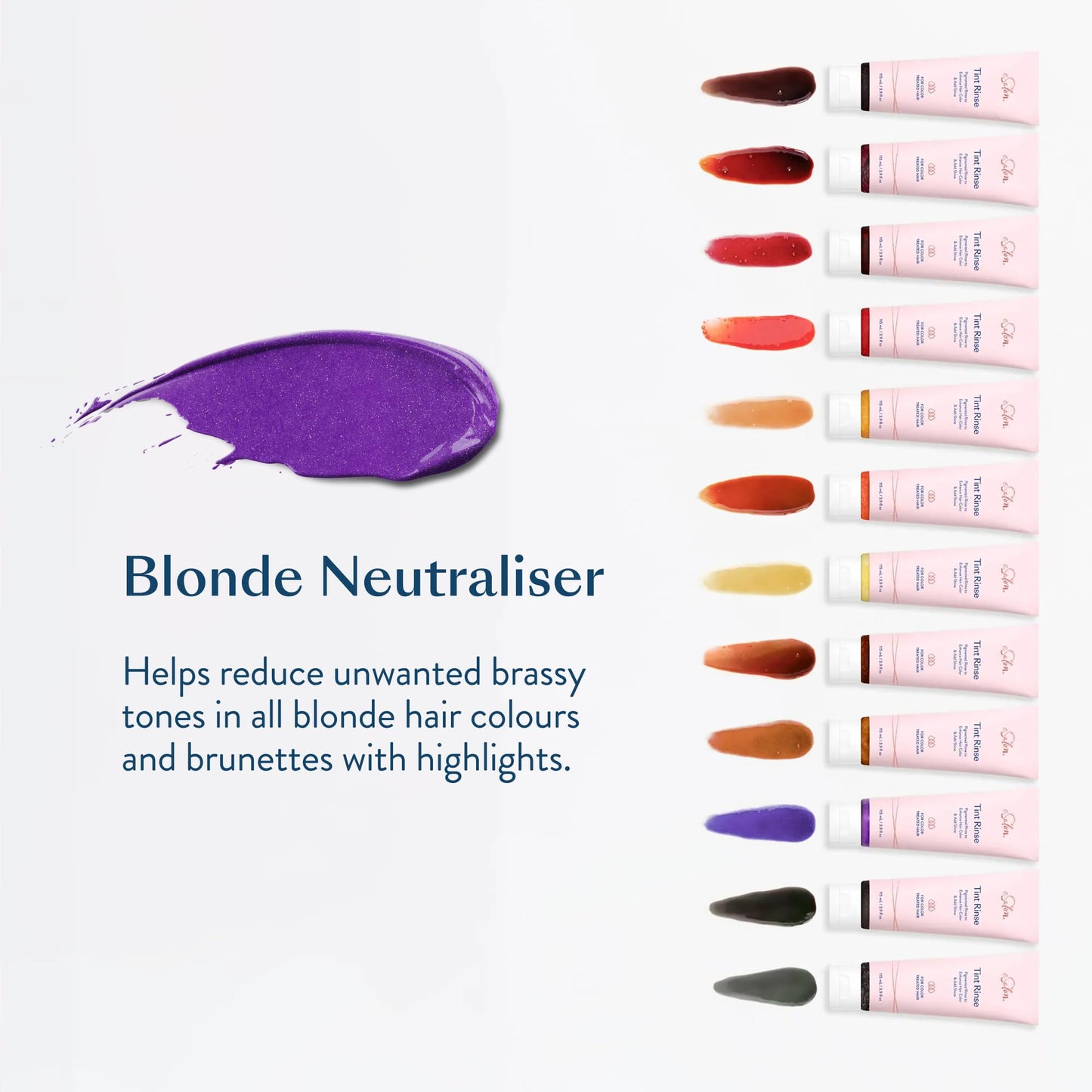 eSalon Tint Rinse Hair Color Boost and Balance Treatment, 3.9 fl oz, Revives Hair Color, Tones Hair Color, Hydrates & Softens