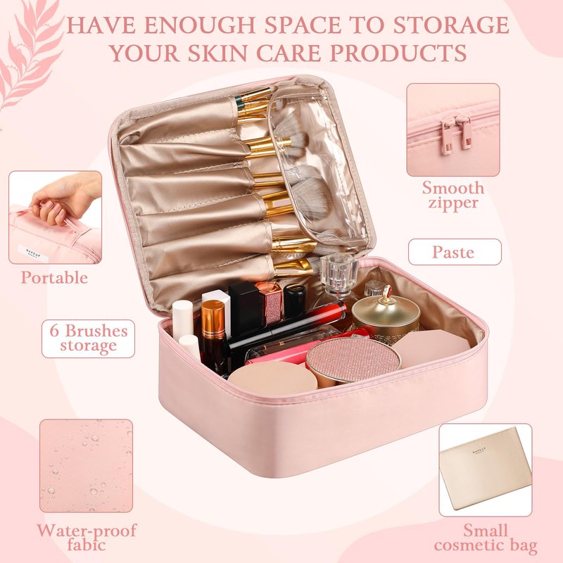Sawysine 11 Pcs Pink Box Set for Women Pink Spa Birthday Basket Gifts Travel for Aesthetic Bags Makeup and Skin Care Spa Kit 2026 Graduation Gift College Friend Teacher Girlfriend Mom