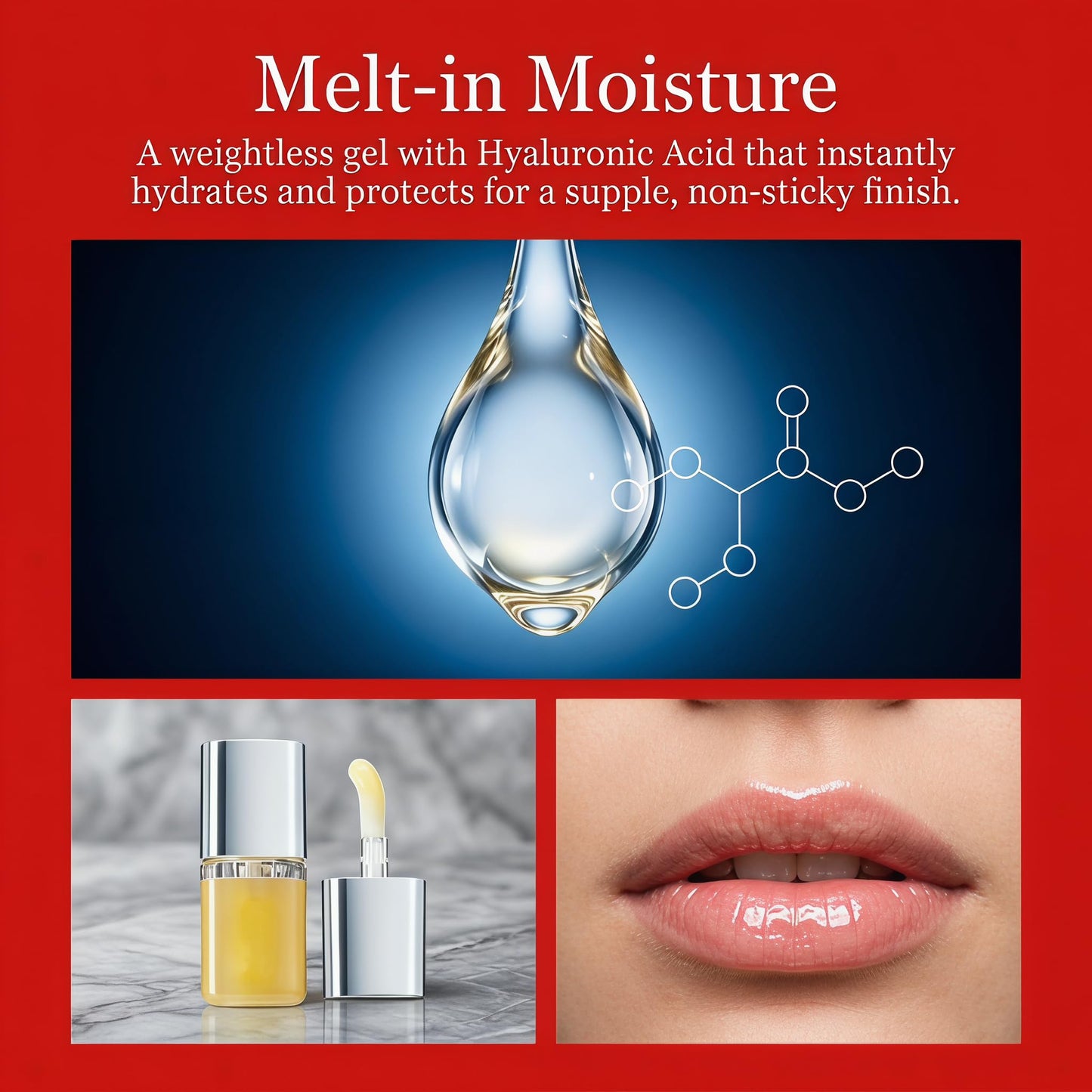 SLTCZHTZEP Spicy Plumping Lip Oil, Moisturizing Lip Plumper Gloss for Fuller Looking Lips & Fine Lines,5ml 2PCS