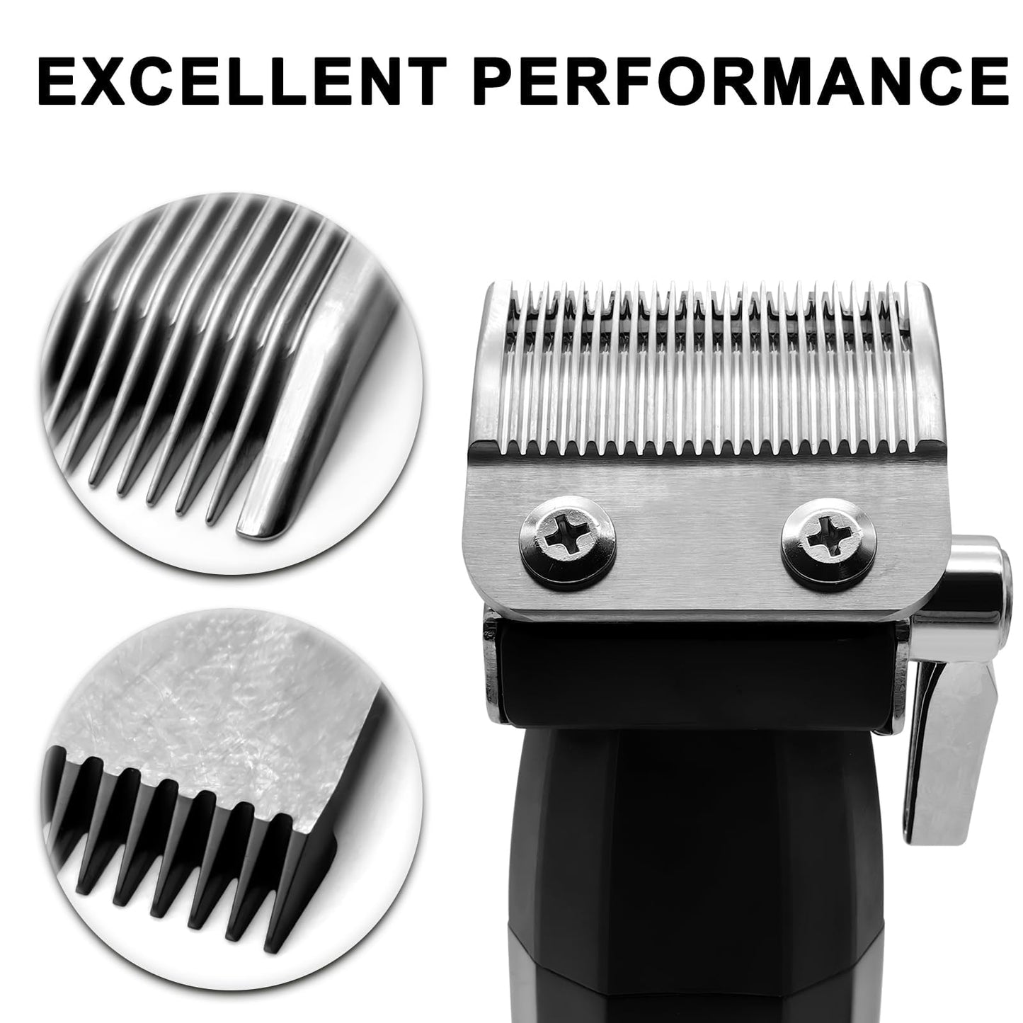 Blade Fit for Wahl Clippers Blades Replacement, Precision 2 Holes Adjustable Hair Trimmer Parts Blades Compatible with Wahl MC3 Replacement Blades, 5 Star Series, Super Taper, Magic Clip blade