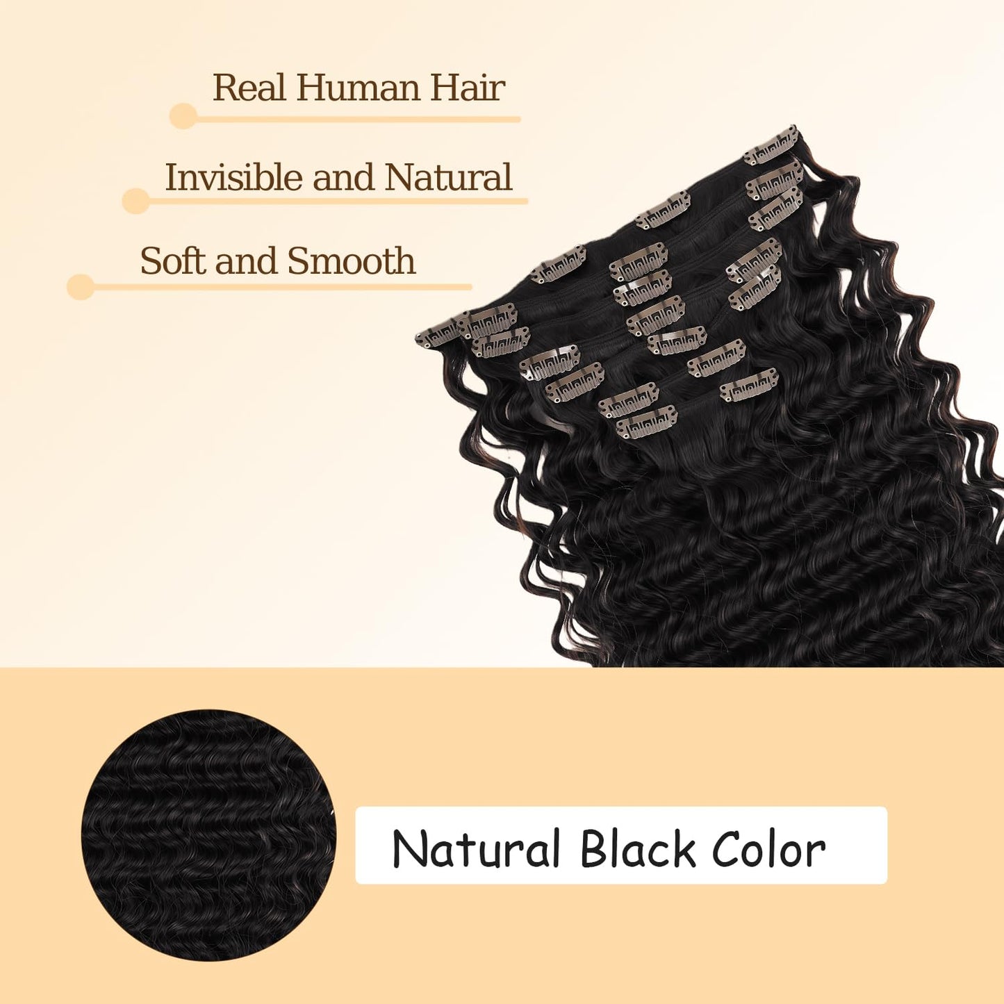 #27 Blonde Clip in Hair Extensions Real Human Hair, 12 Inch 120g/7Pcs,Full Shine Remy Hair,Honey Blonde Straight Clip ins Brazilian Virgin Human Hair Extensions