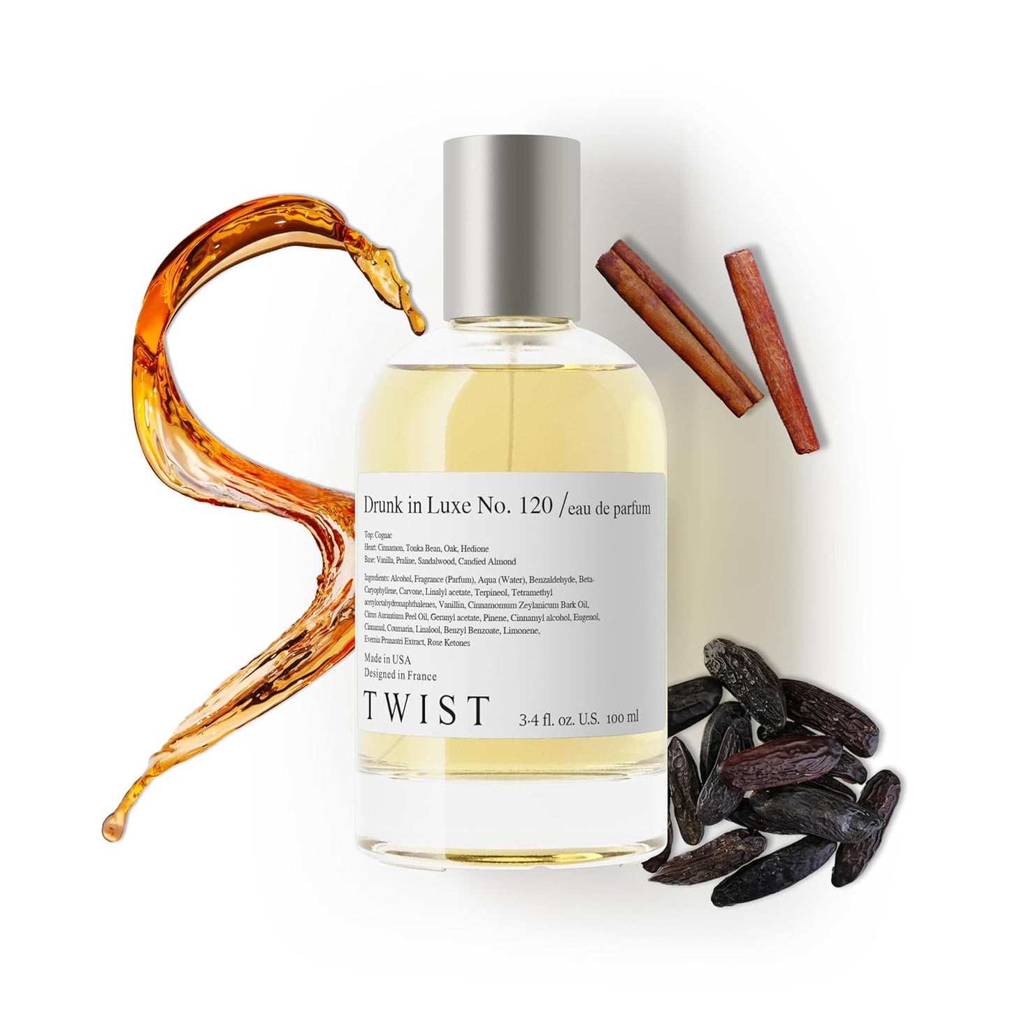 Eau De Parfum Inspired by Burberry Her - Long-Lasting Strawberry & Vanilla Fragrance Spray | 100 ml | Vegan & Clean Ingredients