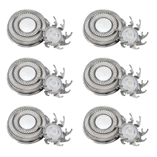 Replacement Shaver Heads for GLLAVA Electric Razor, 6 Pack