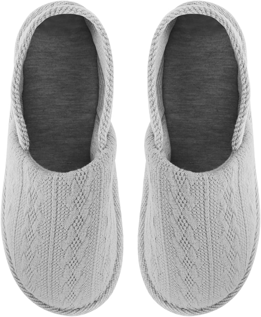 Portable Travel Spa Slippers - Foldable Closed Toe Cotton Shoes | Non-Slip Indoor Footwear for Home & Hotel