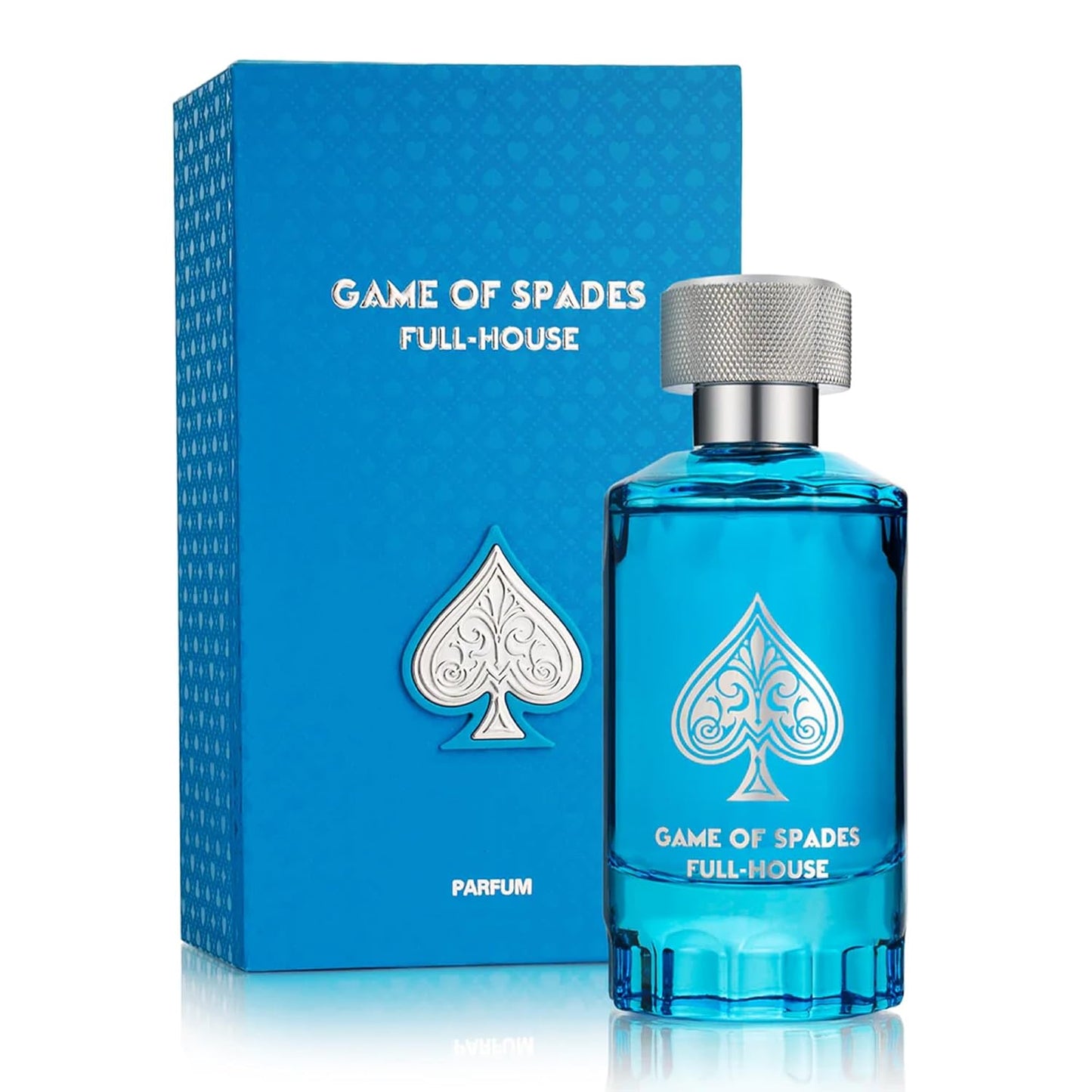 Jo Milano Game of Spades Eau De Parfum Spray - 3.4 oz | Unisex Long Lasting Fragrance with Cinnamon, Oud Wood & Ginger