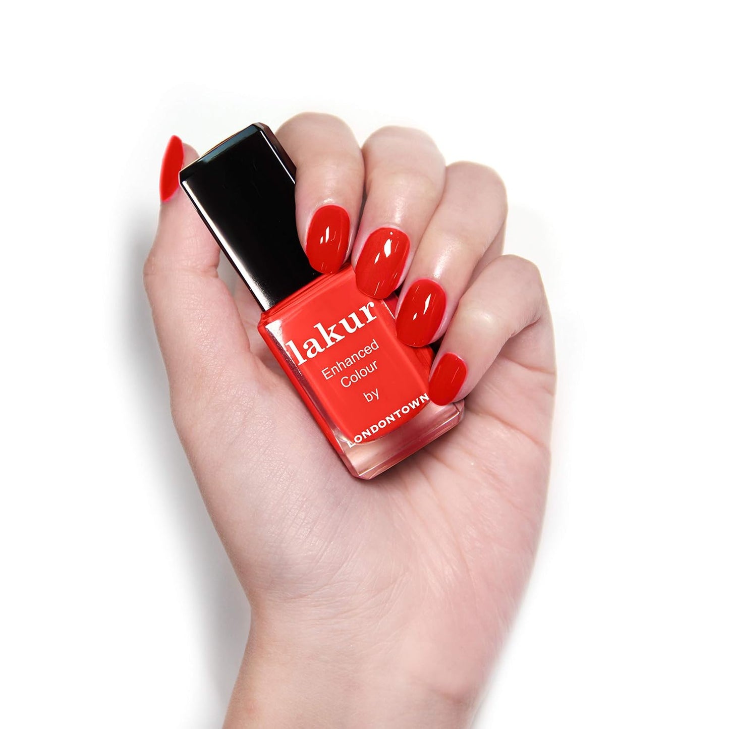 LONDONTOWN Lakur Nail Polish - Long-Lasting Yellow & Orange Shades | Non-Toxic Vegan Formula, 0.4 Fl Oz