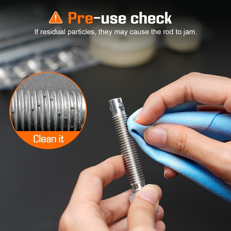 JOREST Watch Press Tool Set, Back Case Closer for Closing the Cover, Watch Battery Replacement, Watch Opener Remover, Repair Kit for Watches with A Pry Opening, Only for Round Dials