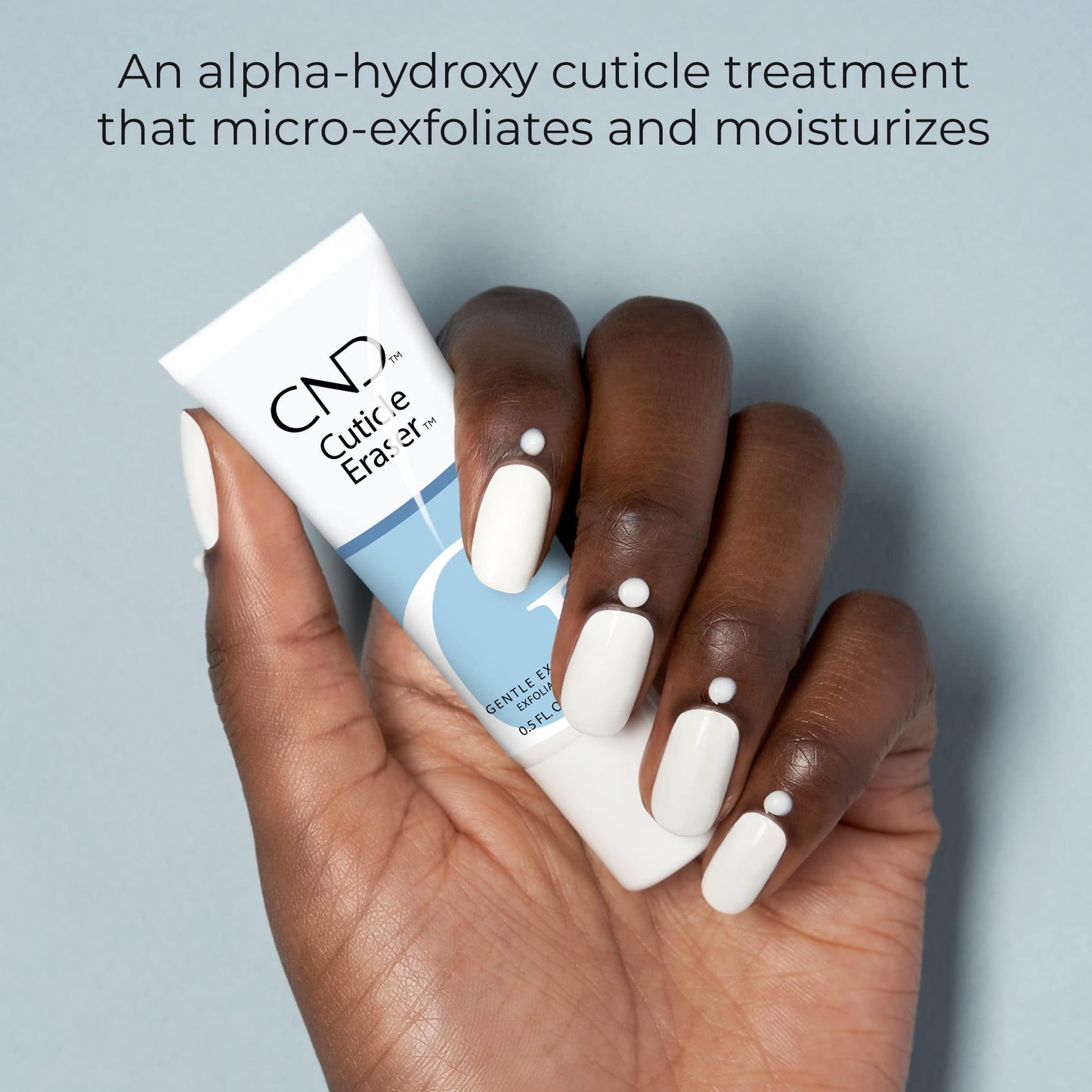 CND Cuticle Eraser Gentle Exfoliator, 0.5 fl oz