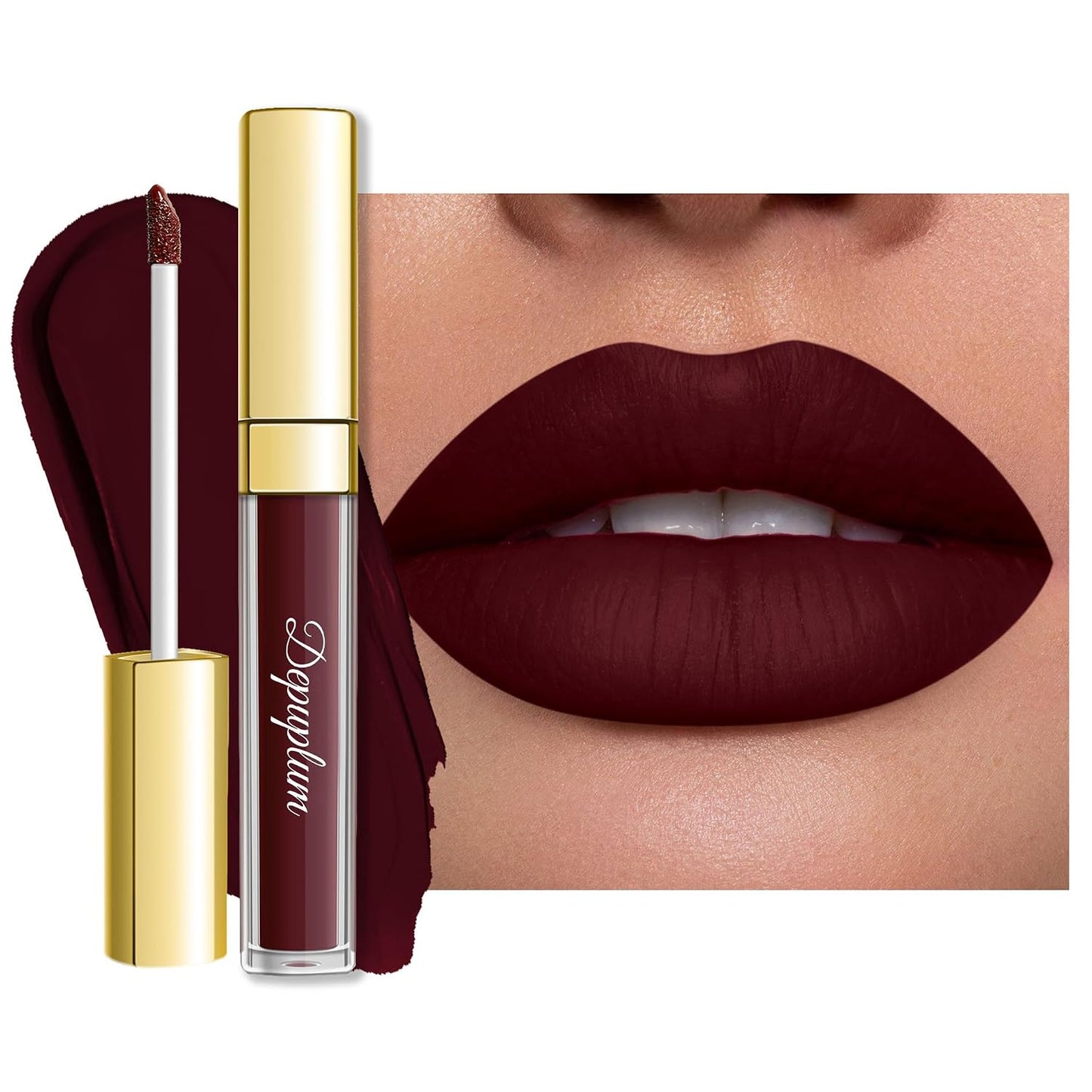 Nude Red Matte Lipstick - SuperStay Long-Lasting, Smudgeproof & Transferproof | Cruelty-Free Liquid Lip Color