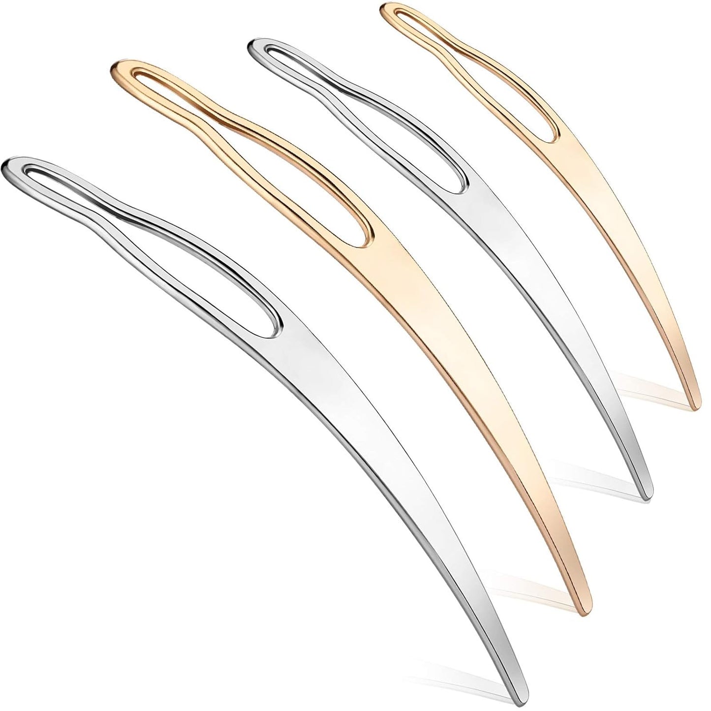 Dreadlock Interlocking Tool - Hair Accessory for Locs | Gold & Silver Options