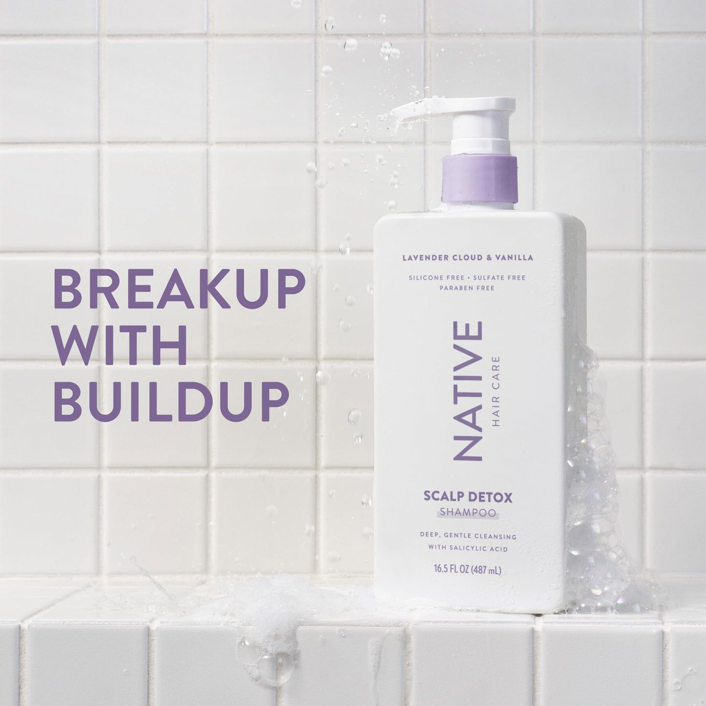 Native Scalp Detox Shampoo Lavender Cloud & Vanilla 16.5 fl Oz.
