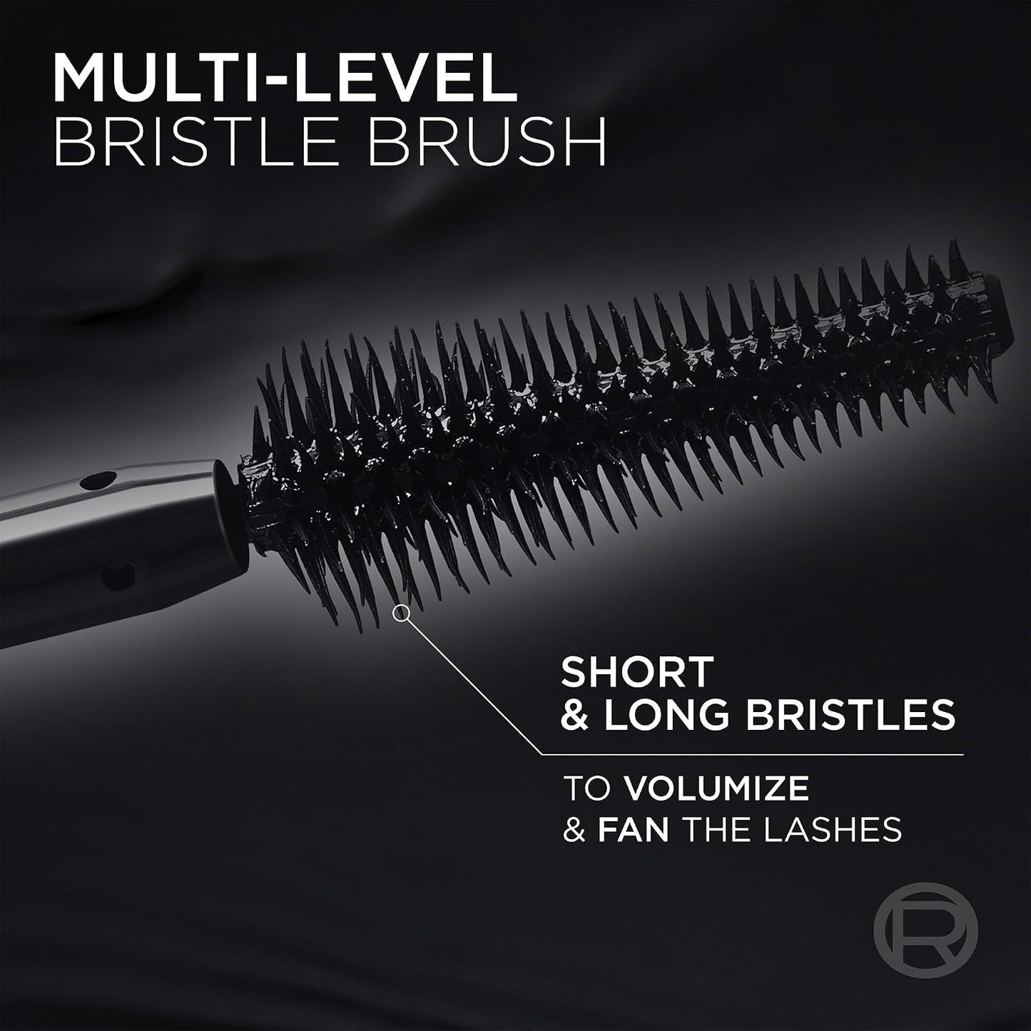 L'Oreal Paris Voluminous Panorama Mascara - Lengthening & Volumizing Formula | Smudge-Resistant, All Night Black, 0.33 Fl Oz