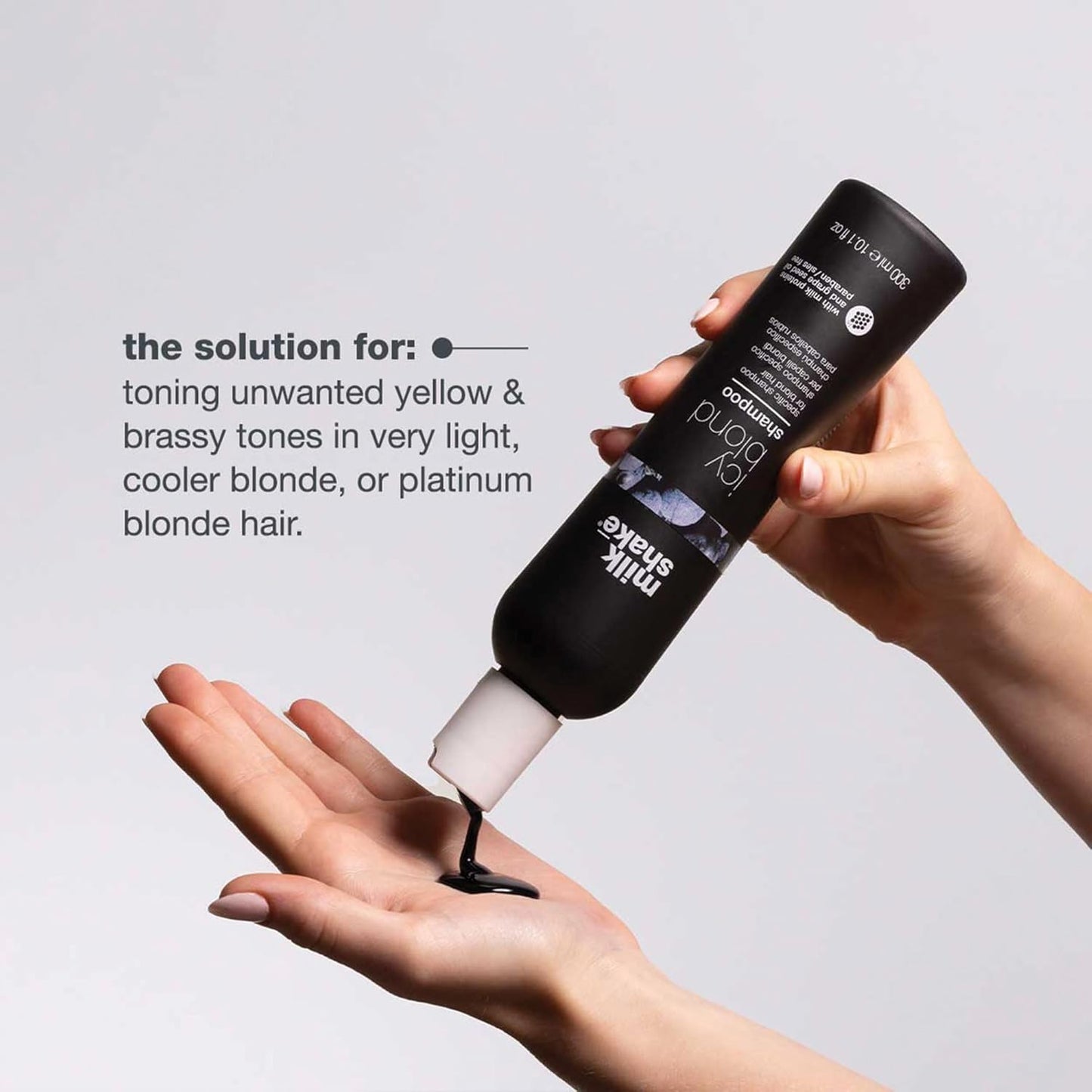 Icy Blond Shampoo - Award-Winning Black Pigment Formula to Cool Brassy Tones | Enhance Platinum Blonde Hair