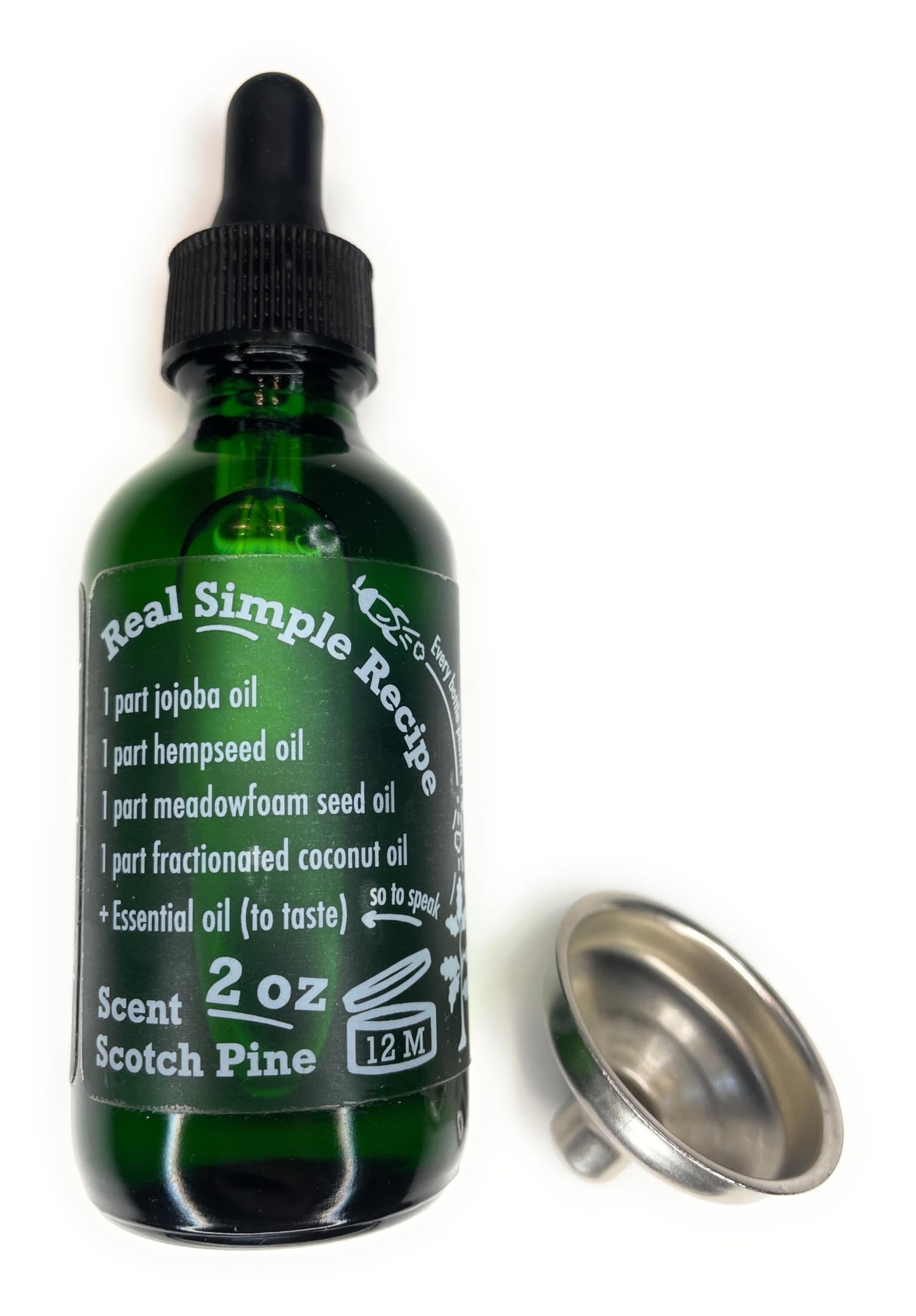 Scotch Pine Beard Oil – Natural Men’s Beard Oil with Hempseed, Jojoba, Meadowfoam & Coconut Oils – Beard Softener, Strengthens, Moisturizes & Conditioner – By GreenBeard Grmng (Scotch Pine, 1 Pack)